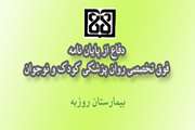 جلسه دفاع از پایان نامه فوق تخصصی روان پزشکی کودک و نوجوان در بیمارستان روزبه برگزار شد